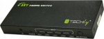 Techly switch 5-portowy - switch: 5 devices do 1 Monitor 4K2K HD 3D
