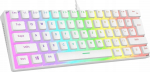 Rampage Keyboard Rampage Mechanical Gaming Keyboard Radiant K11 60% RGB Blue Switch, White