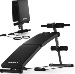 Zipro Sixbox Foldable, adjustable incline bench for abdominal exercises