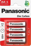 Panasonic R6-4BB (AA) Blister Pack 4pcs