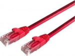 Mercodan UltraFlex Patchkabel KAT6, UTP, 1.0m, R&oslash;d, LSZH