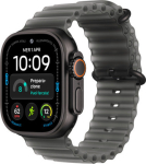 Apple Watch Ultra 4 (2026) black titanium 49mm 5G translucent black ocean band