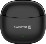 Swissten TWS Mini TUNE Bluetooth Stereo Earbuds with Microphone Black