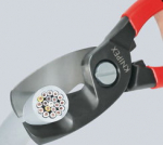 Knipex Nożyce do kabli, z double blade