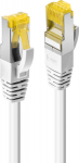 Lindy 0.3M RJ45 S/FTP LSZH, NETZWERKKABEL WEI