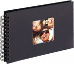 Walther Fun black Spiral 23x17 40 black Pages SA109B