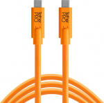 Tether Tools Pro kaabel USB-C - USB-C 4.6m, oranž