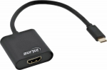 Adapter USB InLine USB-C - HDMI Czarny (64101B)