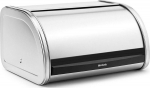 Brabantia Roll Top Bread Bin steel matt, medium
