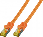EFB Elektronik EFB RJ45 Patchkabel S/FTP Cat.6A LSZH Cat.7 Rohk. 1.50m oran