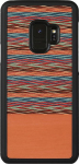 MAN&WOOD MAN&WOOD SmartPhone case Galaxy S9 browny check black