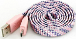 Sbox USB->Micro USB 2.0 M/M 1m colorfull blister rose USB-103CF-P