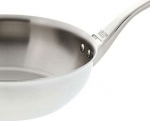 De Buyer Affinity Saut&eacute; Pan Stainless Steel curved 20 cm