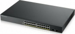 ZYXEL COMMUNICATIONS A/S ZYXEL GS1900-24HP V2, 24-PORT GBE L2 POE SMART SWITCH, RACKMOUNT, 170 WATT (5Y WARRANTY)