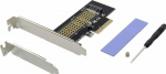 MicroConnect PCIe x4 M.2 NVMe SSD Adapter, Compliant with PCI Express