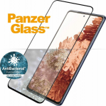 Kaitseklaas Samsung Galaxy S21+ 5G, s&otilde;rmej&auml;ljetoega, &uuml;mbrises&otilde;bralik, musta &auml;&auml;rega, PanzerGlass