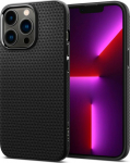 Kaitse&uuml;mbris Liquid Air, Apple iPhone 13 Pro, must, Spigen