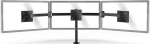 Nedis ERGOTMM100BK Table mount for 3 monitor up to 14-24 "