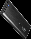 AXAGON EEM2-SBC, M.2 SATA screwless RAW box, black, SuperSpeed USB-C 10 Gbps