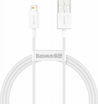 Cable USB Baseus USB-A - Lightning 1 m White (CALYS-A02)