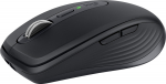Log Logitech MX Anywhere 3 - Mouse - Laser - 6 Tasten - wirelessly - 2.4 GHz, Bluetooth - Wireless receiver (USB)