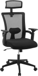 Techly office chair Techly swivel office chair, ventilated backrest, bolster