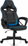 Armchair SENSE7 Knight black and blue