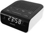 SENCOR SRC 136 WH Radiobudzik, display LED, prog. 20 stations FM