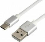 Cable USB EverActive USB-A - USB-C 1.5 m White (CBS-1.5CW)