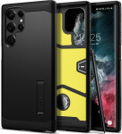 Kaitse&uuml;mbris Tough Armor, Samsung Galaxy S22 Ultra 5G, must, Spigen