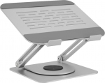 Raidsonic Laptop stands IB-NH300-R | Ergonomic positioning, Rotatable design | 17 " | Silver