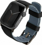Uniq Pasek UNIQ Linus Apple Watch 4/5/6/7/8/SE 40/41mm Airsoft Silicone black/midnight black