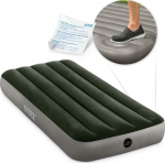 Intex An air mattress with a built-in foot pump 191x76x25 cm