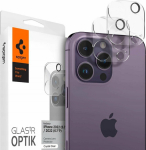 Spigen Tempered glass for the Spigen Optik camera.tr Camera Protector Apple iPhone 14 Pro/14 Pro Max Crystal Clear [2 PACK]