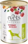 4VETS Natural Allergy Lamb Dog - wet dog food - 400 g