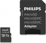 Philips MicroSDXC Card 512GB Class 10 UHS-I U1 incl. Adapter