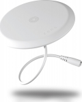 Induction Charger Zens PuK and Play Qi 15W mounted on a white countertop - 15W