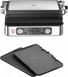 Braun MultiGrill 9 CG9140 czarny - Grill Contact| Moc [w]: 2200 | Color: czarny/inox | shallow: 1 Barbeque, 1 flat | Dimensions [wys.x D.x W. cm]: 44.5x35.5x18