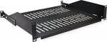 VALUE Rack - Regal - fixed, 485 x 400 mm - Schwarz - 2U - 48.3 cm (19")