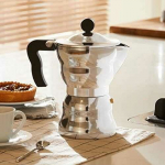 Alessi Moka Espresso Coffe Maker 6TZ. AAM33/6