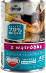 FRENDI with Liver chunks in delicate sauce - wet dog food - 1250g