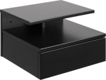 Bedside table ASHLAN black