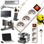 Bounn surge protector power strip 3 jack 1.5 m White (BLZ-1-WH)