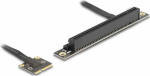 DELOCK Adapter Mini PCIe Stecker zu PCIe 3.0 x16 Slot 90&deg;