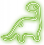 Forever Neolia NNE01 DINOSAUR Neon LED Sighboard