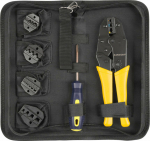 Crimping tool with replaceable jaws(zestaw) E6110