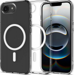 Spigen Crystal Flex MagSafe, clear white - iPhone 16e