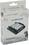 LC-Power Einbaurahmen 8.89cm(3.5") -> 2x6.35cm(2.5")SSD/HD