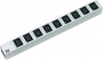 Bachmann power strip (Rack - mountable) - output terminals: 9 (power IEC 60320 C13)