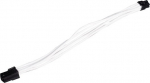SilverStone 6-Pin-PCIe auf 6-Pin-PCIe Verl&auml;ngerung - 250mm wei&szlig;